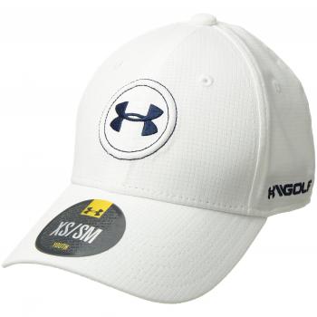 Under Armour Official Tour 2.0 Boy's Cap, White / Academy / Academy