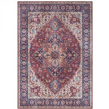 NOURISTAN Teppich Anthea, rechteckig, Höhe: 5 mm, Orientalisch, Läufer, Vintage, Wohnzimmer, Schlafzimmer, Esszimmer