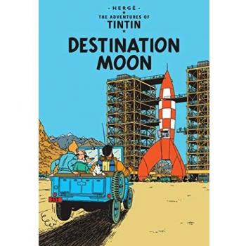Adventures of Tintin Destination Moon by Hergé Paperback 9781405206273