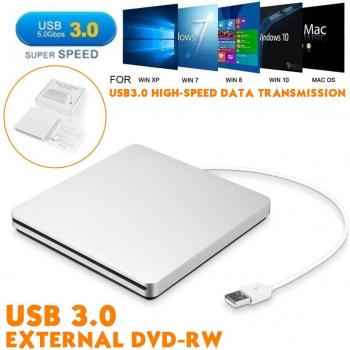 Portátil Quemador de DVD-ROM con Controlador
