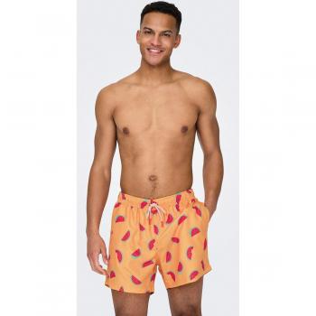 ONLY & SONS Ted Bikini Orange – Vibrant Orange