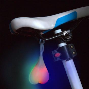 LED Roto en Silicona: Luz de Seguridad Redonda y Cálida