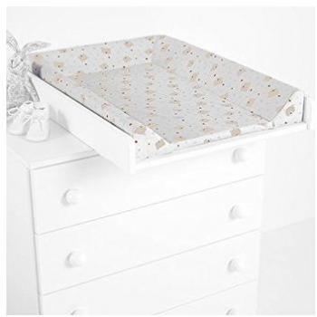 Fasciatoio Micuna CP-1199 Plus 2: Design Orsi & Cuori in Tono Pastello