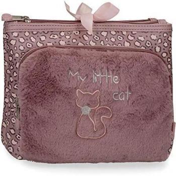 Neceser Enso My Little Cat Grande con Tres Compartimentos