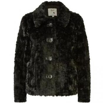 Yumi Yumi Veste Luxe en fausse fourrure avec poches