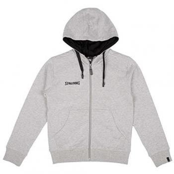 Flow Hoody Zipper Jacket Herren Spalding XL Grau
