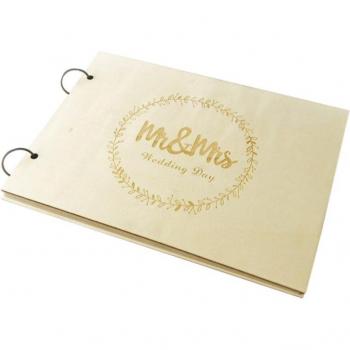 10-Page Mr & Mrs Wedding Signature Book