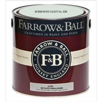 Farrow & Ball Estate Emulsion Borrowed Light 2.5 L
