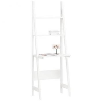 Mesa SoBuy Blanco con Compartimento