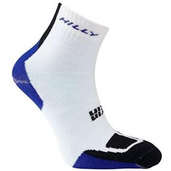 Electric Blue & Black Twin Skin Athletic Sock