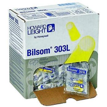 Bilsom 303L Noise Reduction Ear Plugs, 33 dB, 200 Pairs
