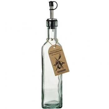 Square Glass Oil and Vinegar Dispenser Set
