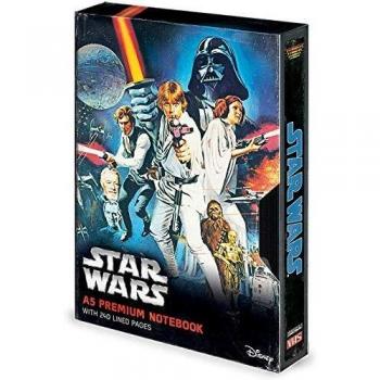 Carnet A5 Star Wars VHS 14,5 x 21 cm noir