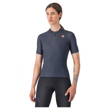 Castelli Libera 2 Short Sleeve Women’s Twilight Blue Performance Jersey – Large