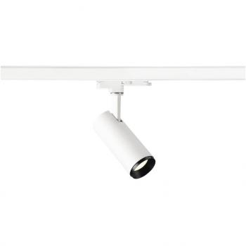 Numinos S Spot Rail Triphasé 60° Blanc Noir LED 10,42 W 4000 K