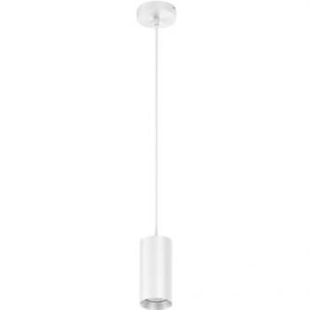 DOTLUX Abhängeset Weiß (LED‑SLIMvario Ø80×160 mm 18 W, 3000 K) – Artikel 4364