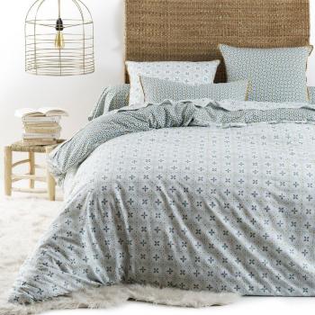 Couvre-nappe 200x200, coton pur, couleur bleu – La Redoute Intérieurs