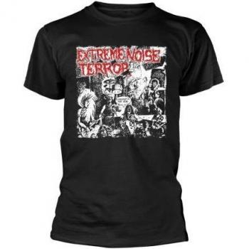 T-shirt blanc Unisexe Holocaust Extreme Noise Terror