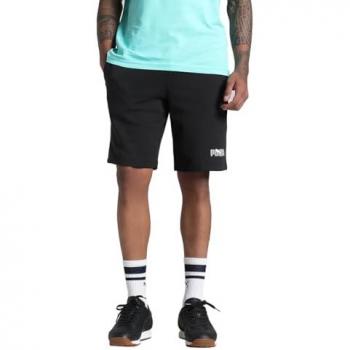 Bermuda V25 Negra Puma Logo Lab para Hombres