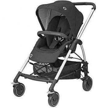 Bébé Confort Mya, Poussette citadine, De la naissance à 3,5 ans, Essential Black