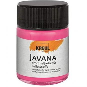 Javana 91936 KREUL – Revêtement Fibres 50 ml, couleur rose bonbon