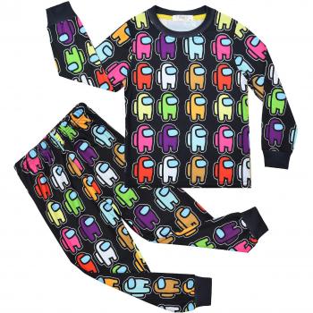 Tenue de Nuit Enfant Among Us Manches Longues