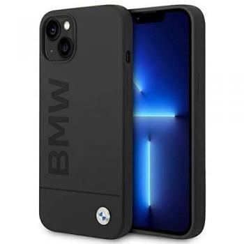 Custodia BMW per iPhone 14 6,1 in silicone nero