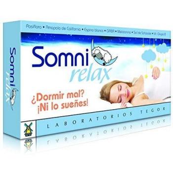 Somnirelax 40 Cápsulas Tegor