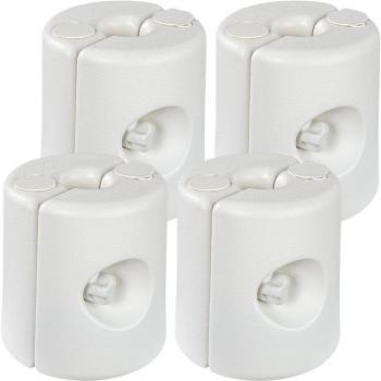 Pieds Stabilisateurs Instent – Kit 4, diamètre 20‑40 mm – Blanc