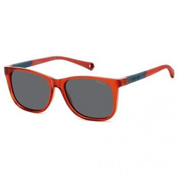 Red/Gray Polarized Kids’ Sunglasses – Polaroid PLD 8058/S C9A/M9