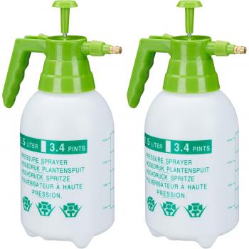 White and Green Garden Mister Set