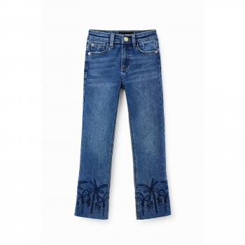 Jeans zampa ricamati Desigual