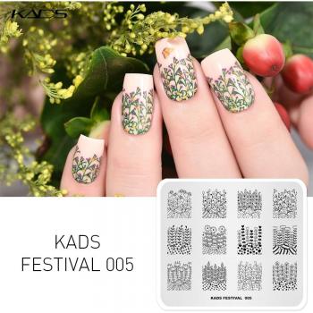 KADS – Estampage Ongles Plante Belle