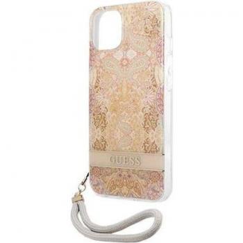 Funda Guess Flower Strap para iPhone 13 Mini 5.4