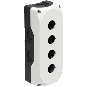 Tastiere a quattro posti con cover grigia e protezione IP67 Lovato LPZP4A8