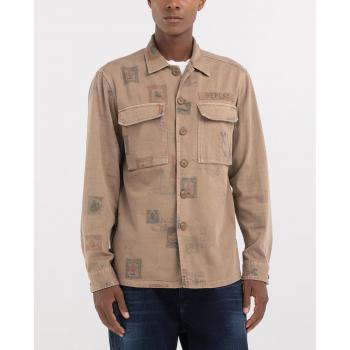 Replay Camicia Overshirt M8366a Cord