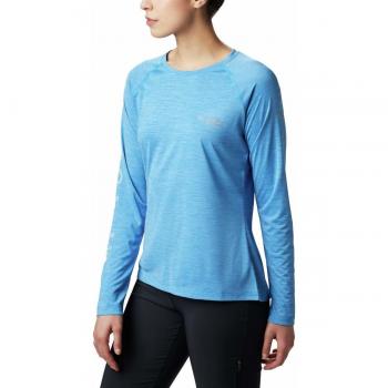 Columbia Damen Longsleeve Trinity Trail II, Blue Oasis, S