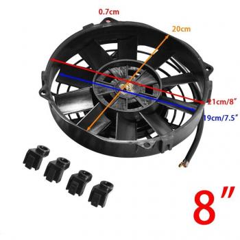 12V 2100RPM Car Air Conditioning Cooling Fan