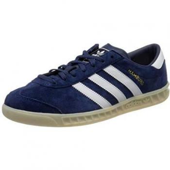Adidas Herren Hamburg FTWR Marine/Off-White Sneaker – Größe 39 1/3 EU