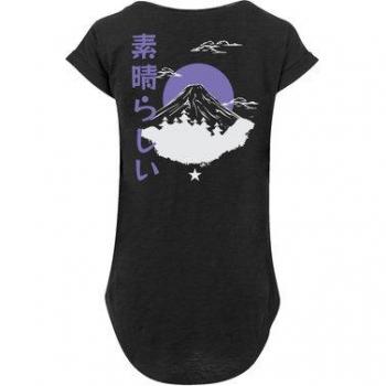 F4NT4STIC Baumwoll T-Shirt Mount Fuji