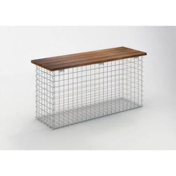 Banc de Jardin Spirale CUMARU 105 x 50 x 40 cm