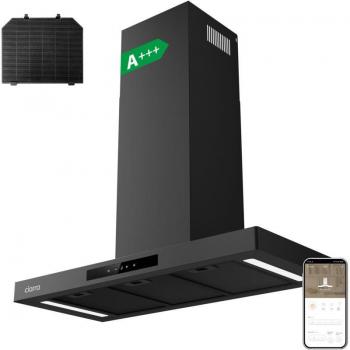 CIARRA CD9102B-P A+++ Smart‑Haube 90 cm – Wi‑Fi & App-Steuerung