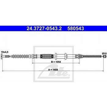 SecureStop Parking Brake Line – 24.3727‑0543.2