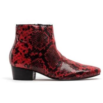 Men's Romario Red Cuban Heel Boot – Size 8