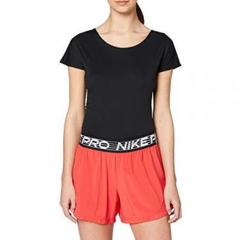 Nike Damen W NK FLX 2IN1 Short WVN ESSNT Sport, Track rot/Schwarz, Größe L