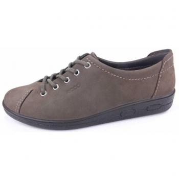 ECCO Damen Soft II Derby Marrone Nubuk 5 EU