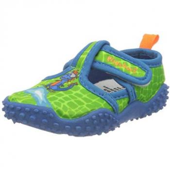 Scarpa Aqua per Bambini Dino Blu-Verde