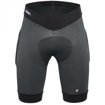 Assos T3 Culote de Rendimiento Alto Trail Gris Oscuro L