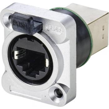 8P8C RJ45 Straight Socket by TRU COMPONENTS