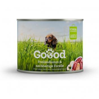 Mini Junior Goood Freilandlam mit nachhaltiger Forelle (12x200 g)